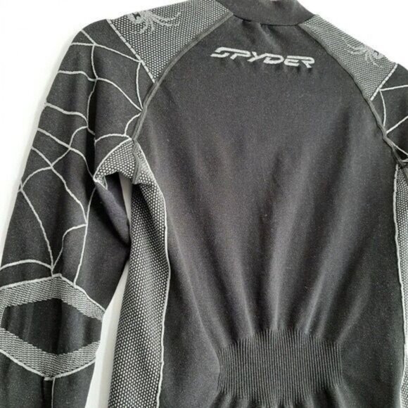 SPYDER Athletic Base Layer Long Sleeve Top Kids Youth Sz L / XL - Picture 6 of 9